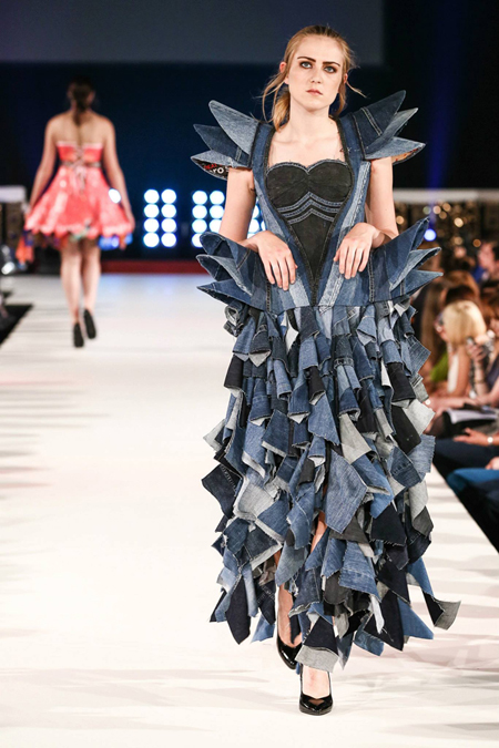 Sustainable fashion at Brighton Fashion Week 2013 - UPCYCLIST
