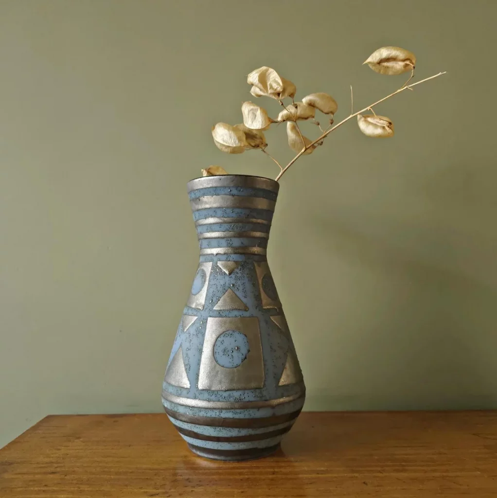 Carstens vase in Ankara glaze