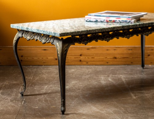 vintage 1970S CIPOLLINO marble coffee table from Retrouvius
