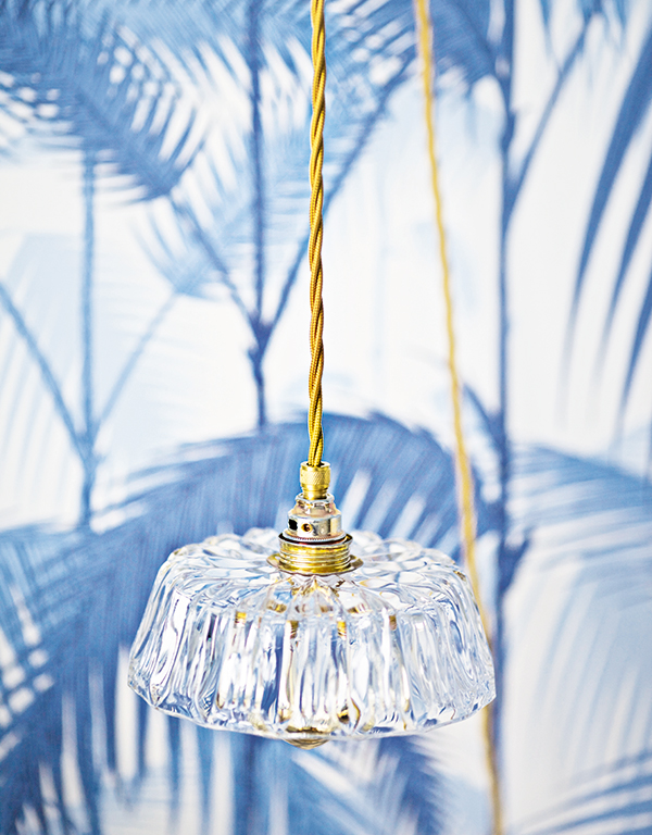 Fritz Lamp made from repurposed glass by Rafinesse & Tristesse