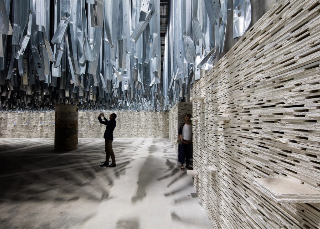 Venice Architecture Biennale 2016 art installation by Alejandro Aravena