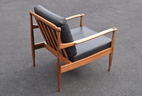 Vintage Danish 1960s rosewood armchair